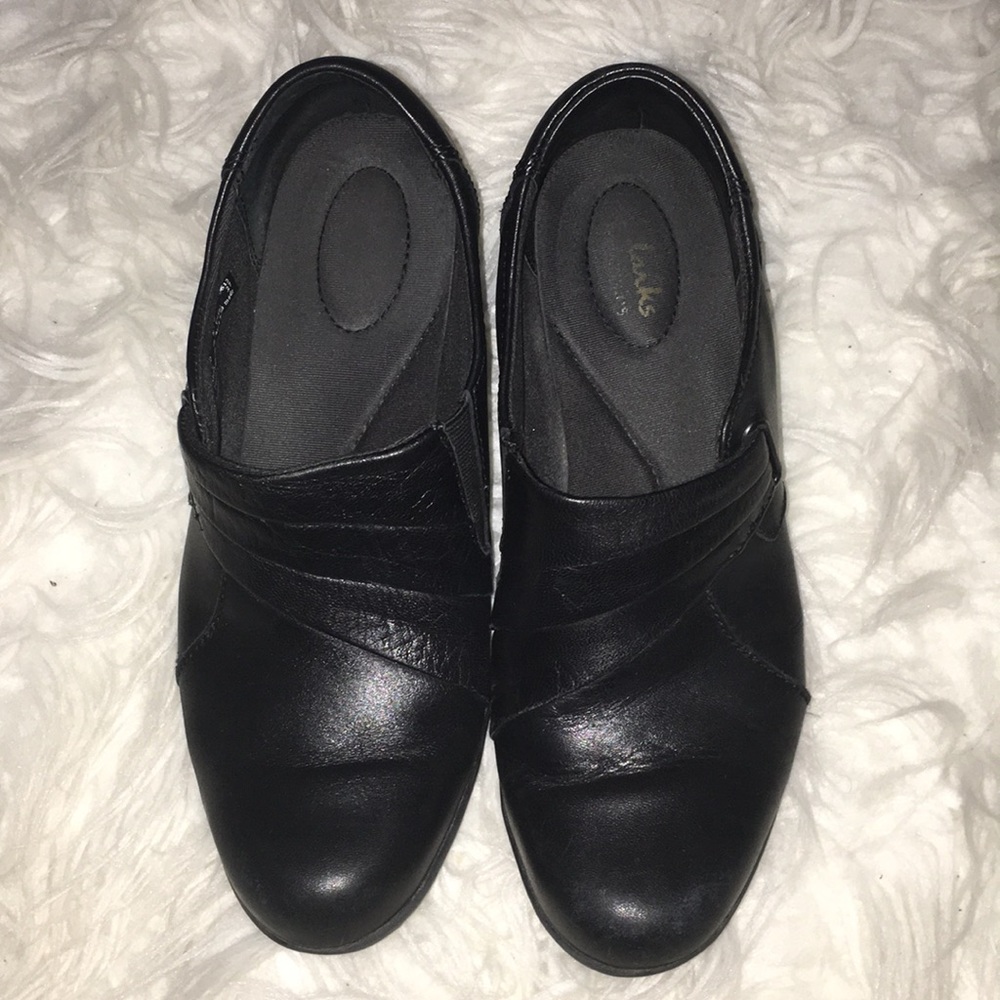 Clarks Black Booties